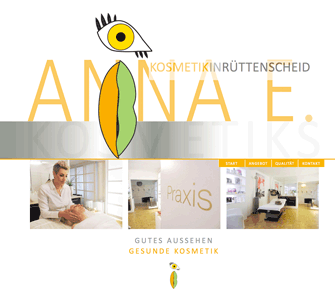 Anna E - Kosmetik in Rüttenscheid, Homepage